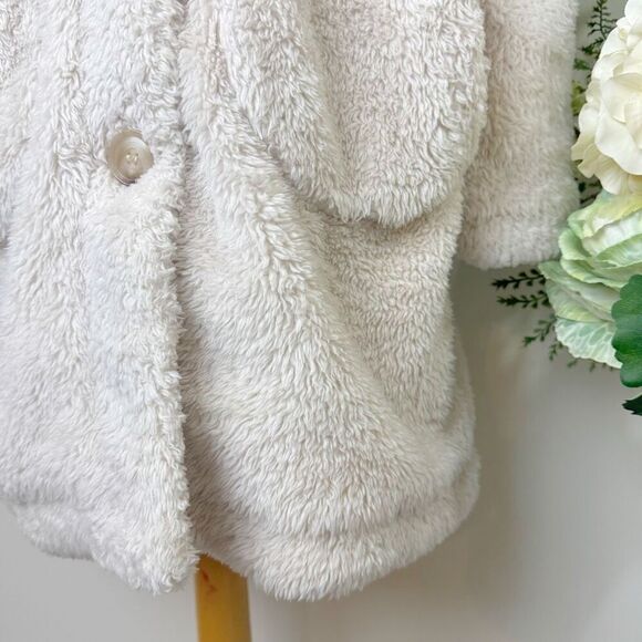 ANTHROPOLOGIE Current Air Sherpa puffer coat | medium | teddy coat - Picture 5 of 13